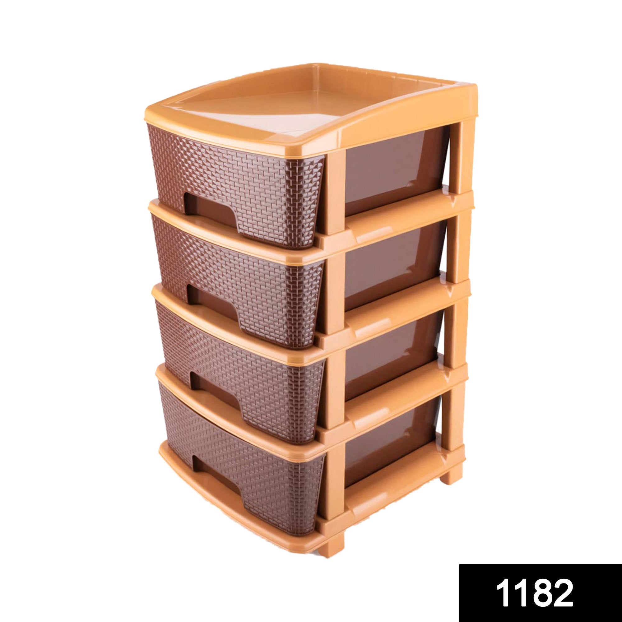 1182 Plastic Modular Drawer 4 Tier Organisers - SkyShopy 1182 Plastic Modular Drawer 4 Tier Organisers - SkyShopy